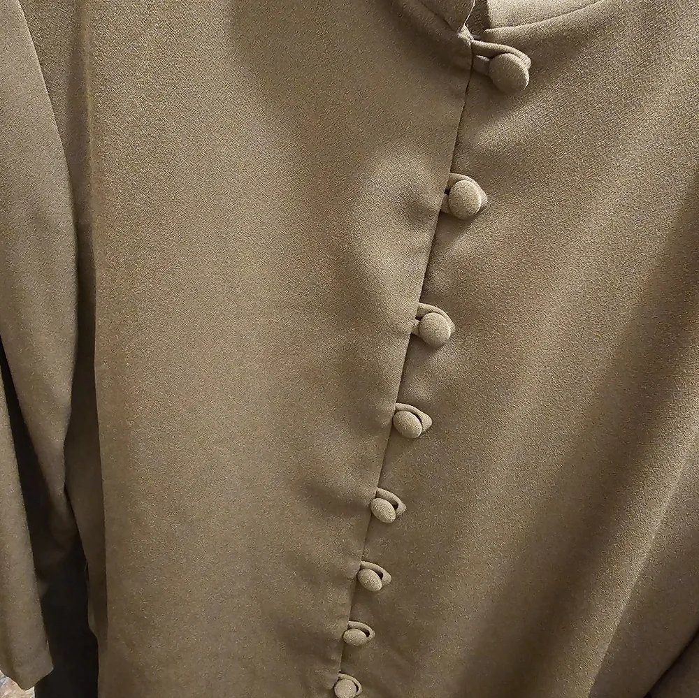 Vintage Green Pant Suit Set - Picture 2 of 5